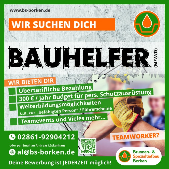 Vorschaubild Bauhelfer (m/w/d)