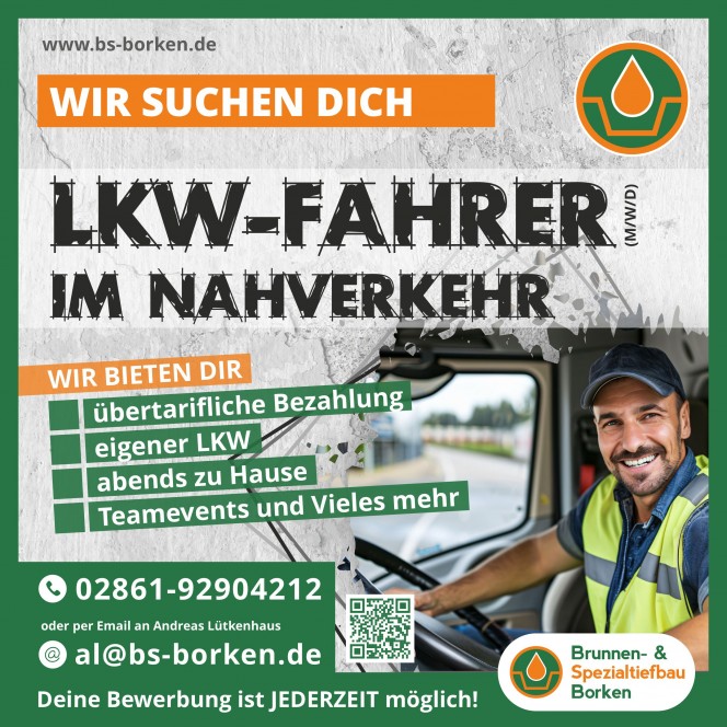 Vorschaubild LKW-Fahrer im Baustellenverkehr
