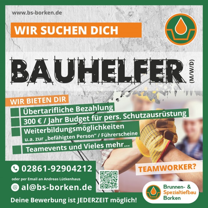 Vorschaubild Bauhelfer (m/w/d)